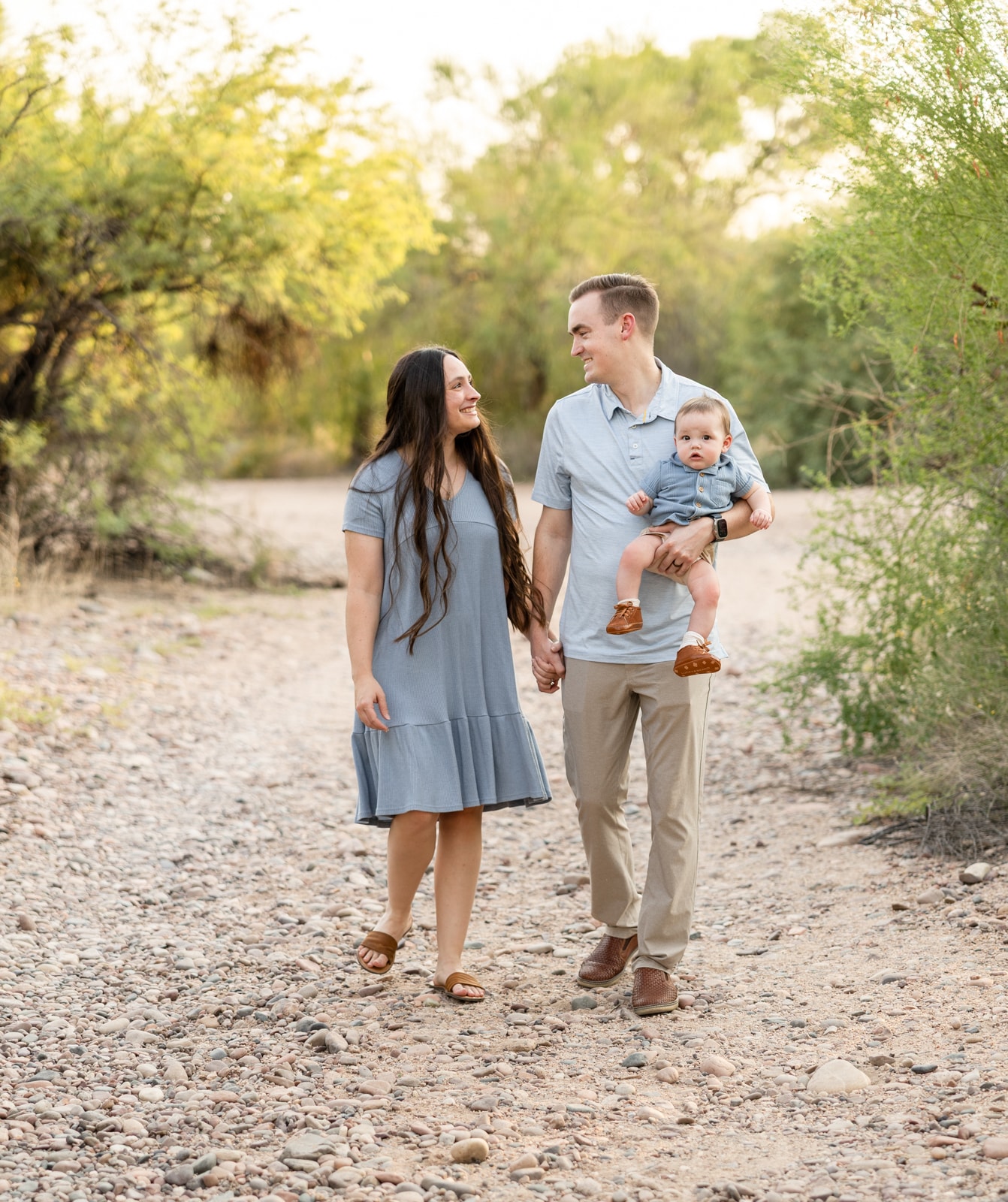 Maternity portrait in natural light